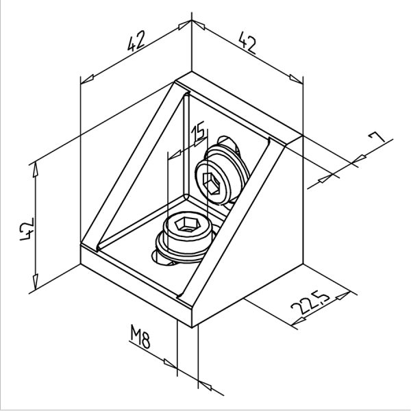 Mounting Bracket 45 GD