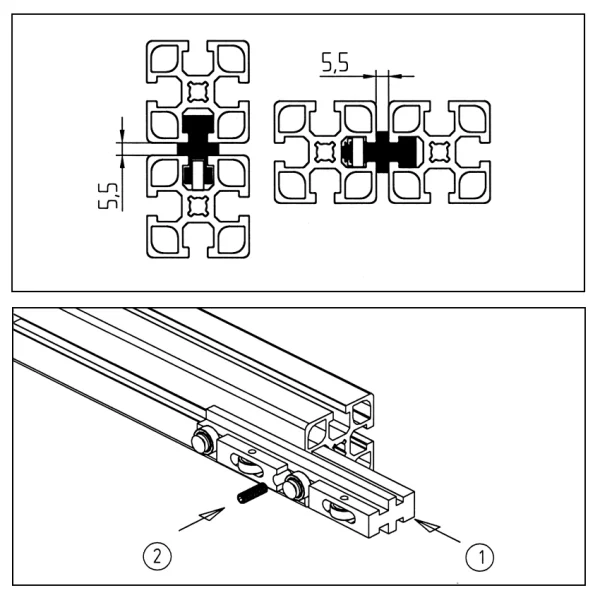 Glide-roll element parallel - Image 3