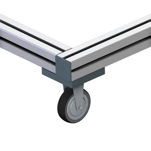 Fixed castor D 75 x 103