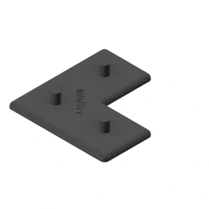 End cap 60x60x30 Z grey