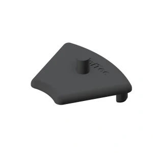 End cap 30 R 45° Z grey